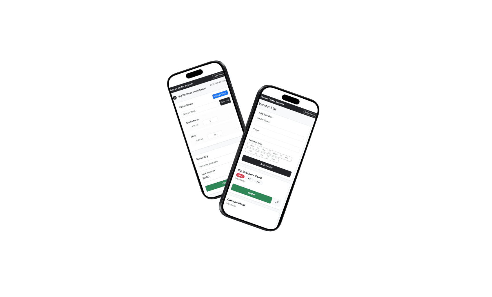Vendor Order Management